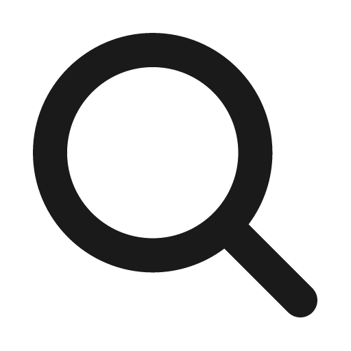 Search icon, solid style, from IonIcons