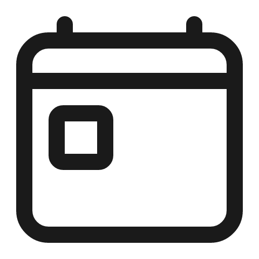 Today outline icon, outline style, from IonIcons