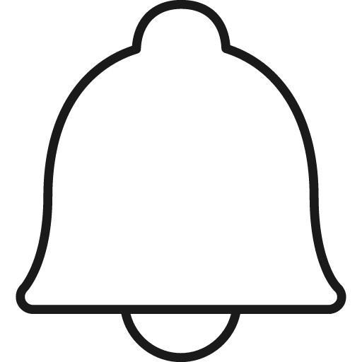 Alarm icon, solid style, from Innowatio Font
