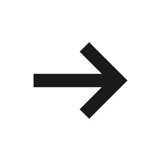 Arrow right icon, solid style, from Siemens Industrial Experience Icons