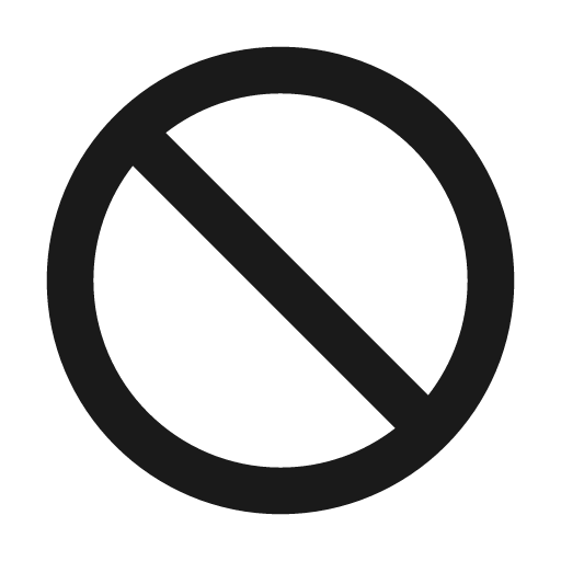 Cancelled icon, solid style, from Siemens Industrial Experience Icons