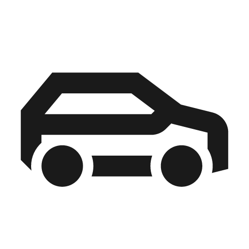 Car icon, solid style, from Siemens Industrial Experience Icons