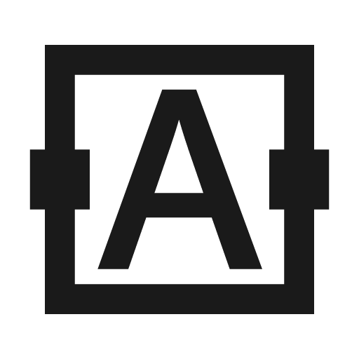 Control textbox icon, solid style, from Siemens Industrial Experience Icons