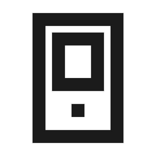 Controller device icon, solid style, from Siemens Industrial Experience Icons
