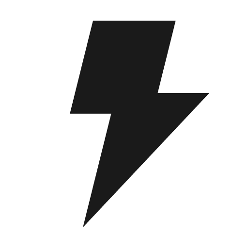Electrical energy filled icon, filled style, from Siemens Industrial Experience Icons