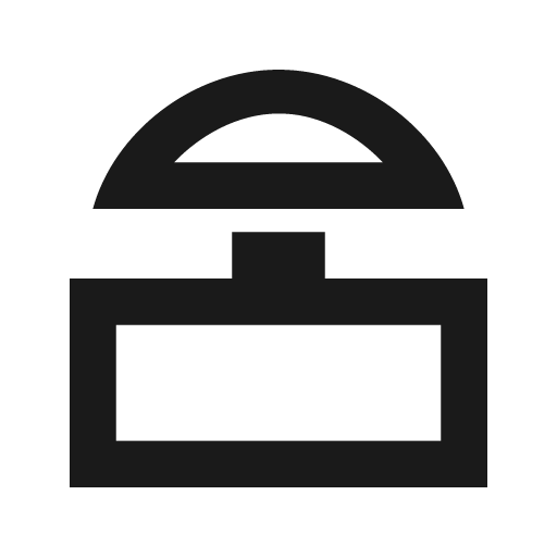 Emergency stop icon, solid style, from Siemens Industrial Experience Icons