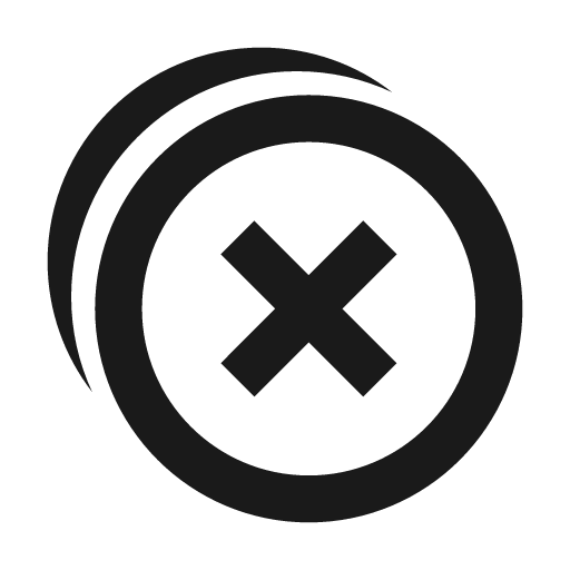 Error multiple icon, solid style, from Siemens Industrial Experience Icons