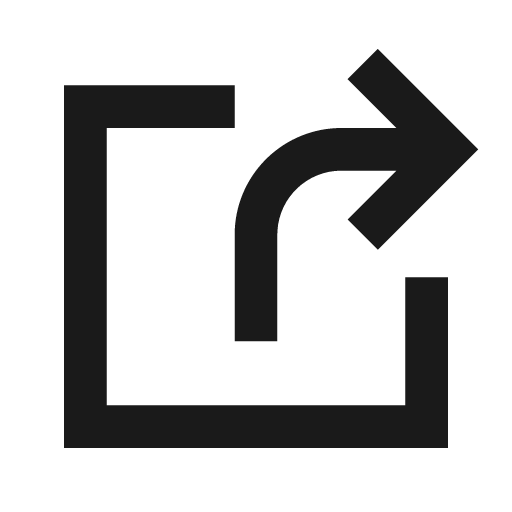 Export icon, solid style, from Siemens Industrial Experience Icons