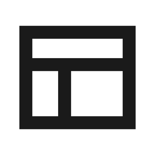 Frames icon, solid style, from Siemens Industrial Experience Icons