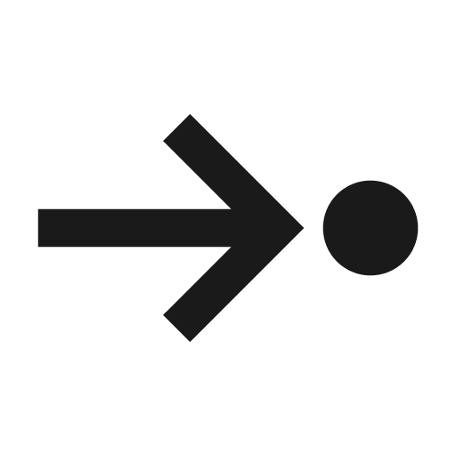Goto icon, solid style, from Siemens Industrial Experience Icons