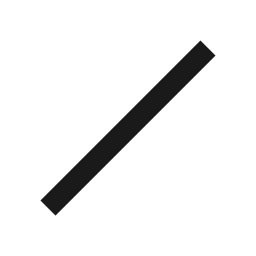 Line diagonal icon, solid style, from Siemens Industrial Experience Icons