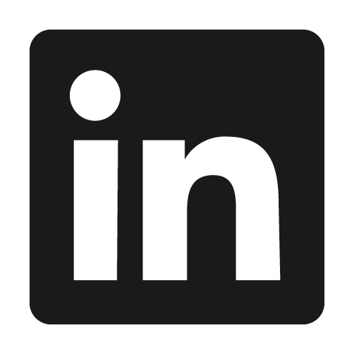 Linkedin logo icon, solid style, from Siemens Industrial Experience Icons