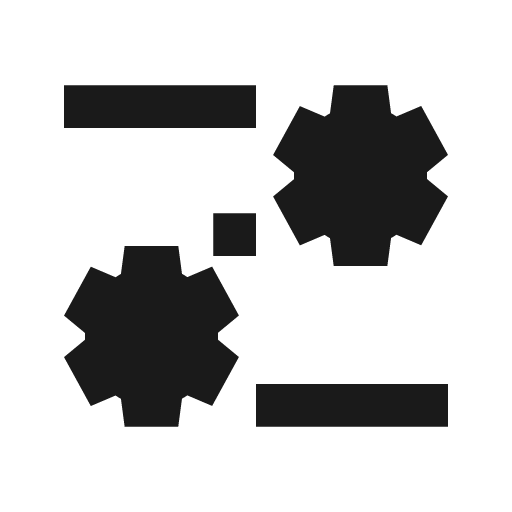 Machine c filled icon, filled style, from Siemens Industrial Experience Icons