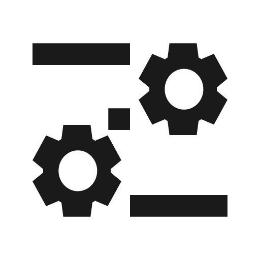 Machine c icon, solid style, from Siemens Industrial Experience Icons