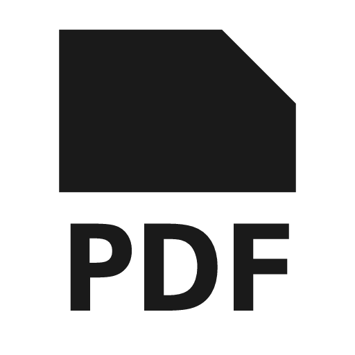 Pdf document filled icon, filled style, from Siemens Industrial Experience Icons