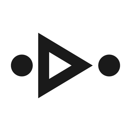 Play stepwise icon, solid style, from Siemens Industrial Experience Icons