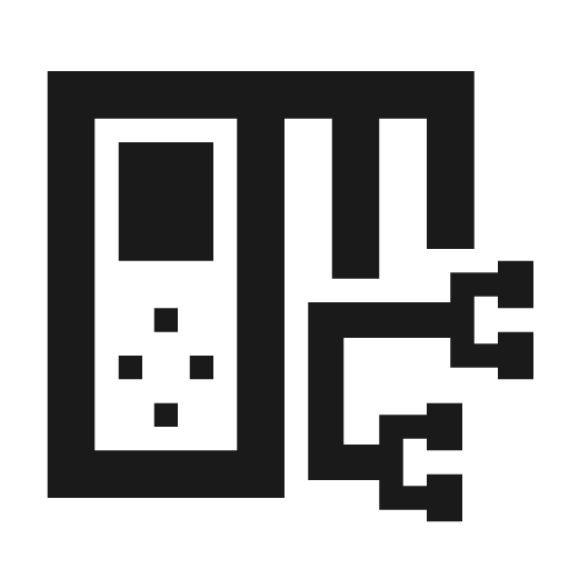 Plc device user data type icon, solid style, from Siemens Industrial Experience Icons