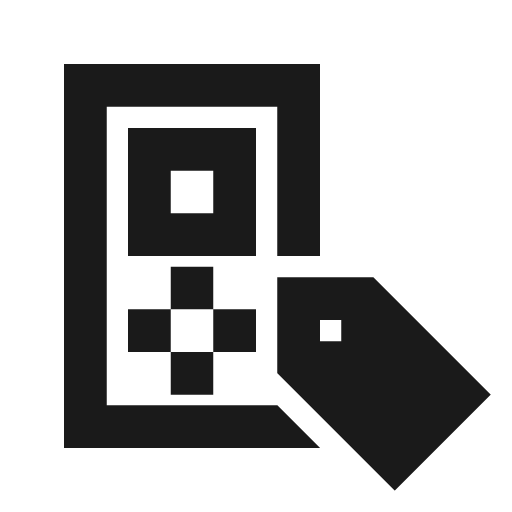 Plc tag icon, solid style, from Siemens Industrial Experience Icons