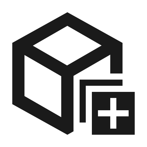 Project duplicate icon, solid style, from Siemens Industrial Experience Icons