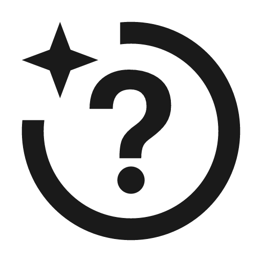 Question ai icon, solid style, from Siemens Industrial Experience Icons