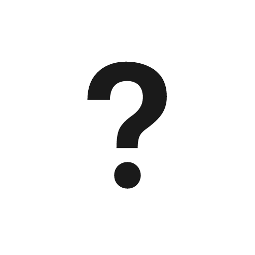 Question mark icon, solid style, from Siemens Industrial Experience Icons