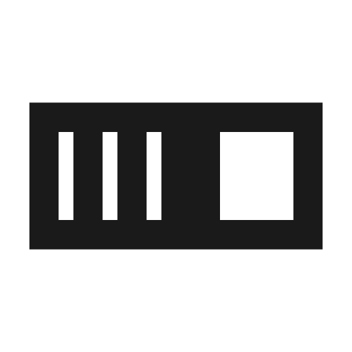 Rack ipc icon, solid style, from Siemens Industrial Experience Icons