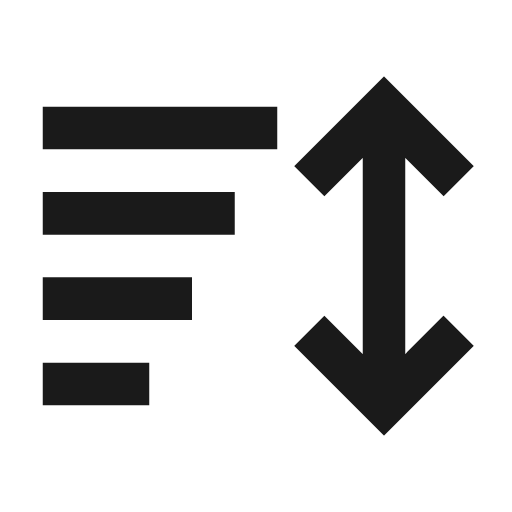 Reorder icon, solid style, from Siemens Industrial Experience Icons