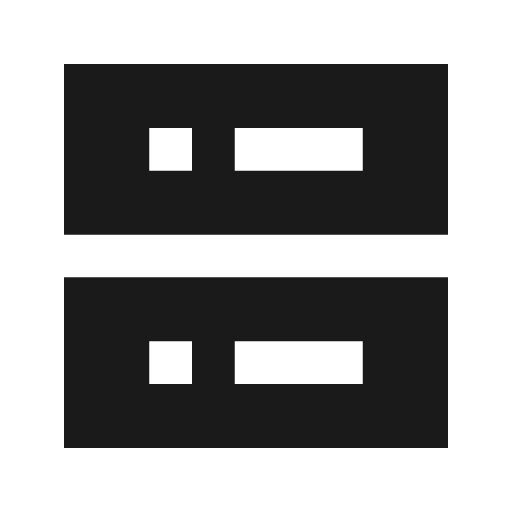 Server rack filled icon, filled style, from Siemens Industrial Experience Icons