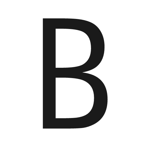 Text bold icon, bold style, from Siemens Industrial Experience Icons