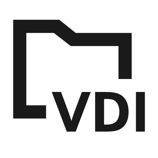 Vdi folder icon, solid style, from Siemens Industrial Experience Icons