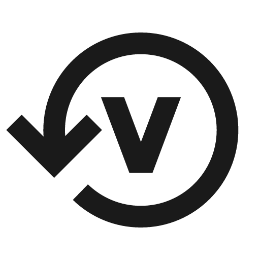 Version history icon, solid style, from Siemens Industrial Experience Icons