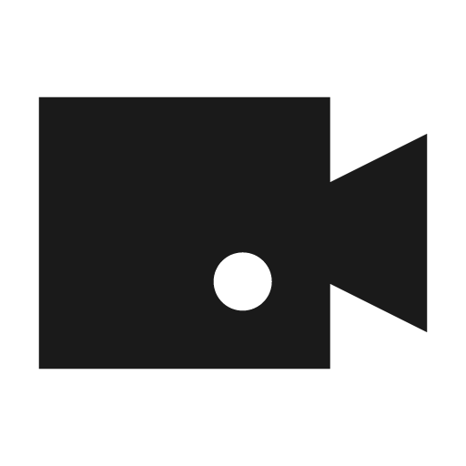 Video camera record filled icon, filled style, from Siemens Industrial Experience Icons