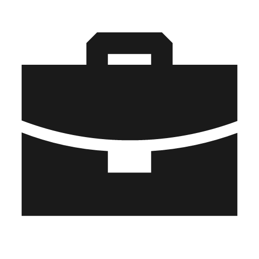 Work case filled icon, filled style, from Siemens Industrial Experience Icons