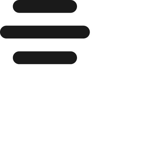Align center icon, solid style, from Jam Icons
