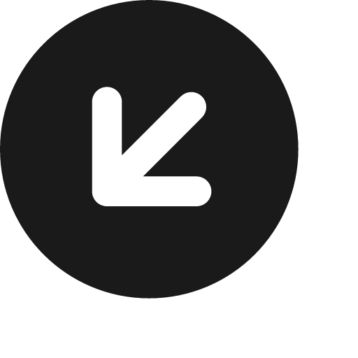 Arrow circle down left f icon, solid style, from Jam Icons