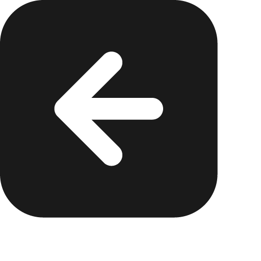 Arrow square left f icon, solid style, from Jam Icons