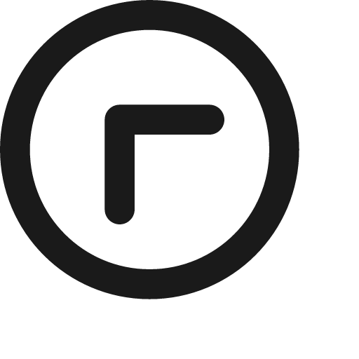 Chevron circle up left icon, solid style, from Jam Icons