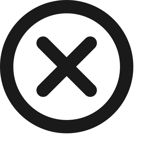 Close circle icon, solid style, from Jam Icons