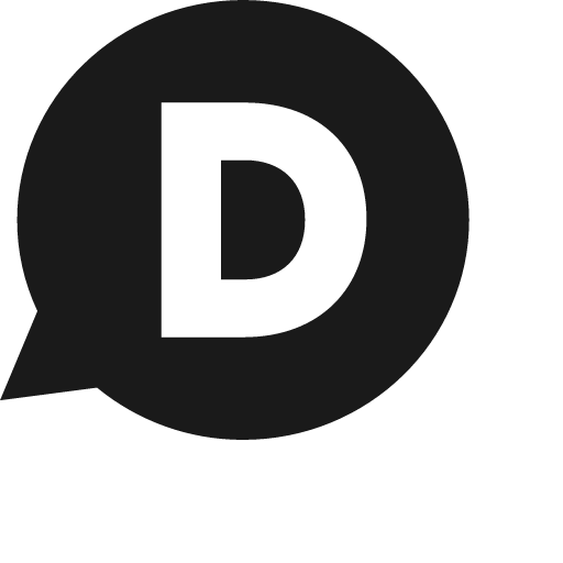Disqus icon, solid style, from Jam Icons