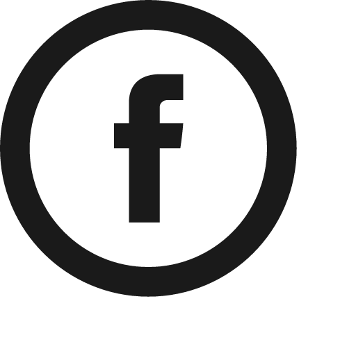 Facebook circle icon, solid style, from Jam Icons