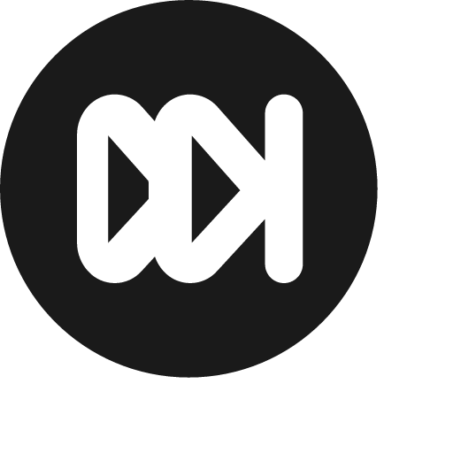 Fast forward circle f icon, solid style, from Jam Icons