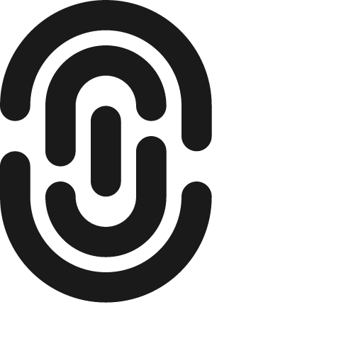 Fingerprint icon, solid style, from Jam Icons