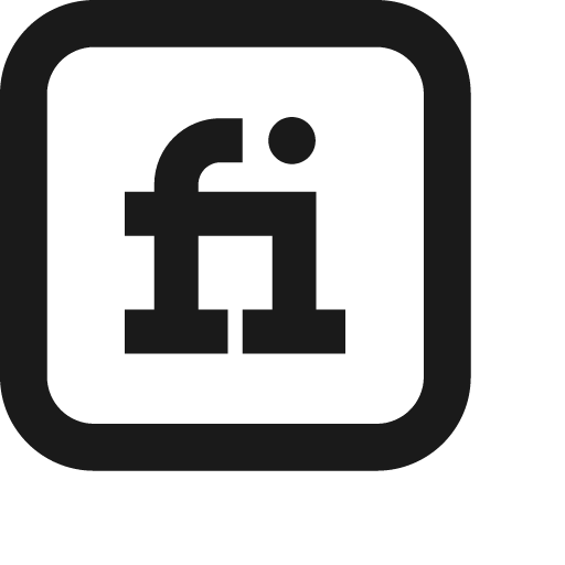 Fiverr square icon, solid style, from Jam Icons