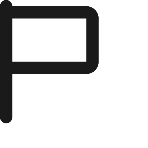 Flag icon, solid style, from Jam Icons