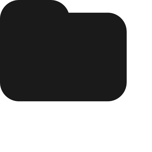 Folder f icon, solid style, from Jam Icons