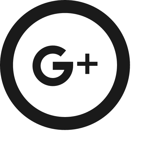 Google plus circle icon, solid style, from Jam Icons