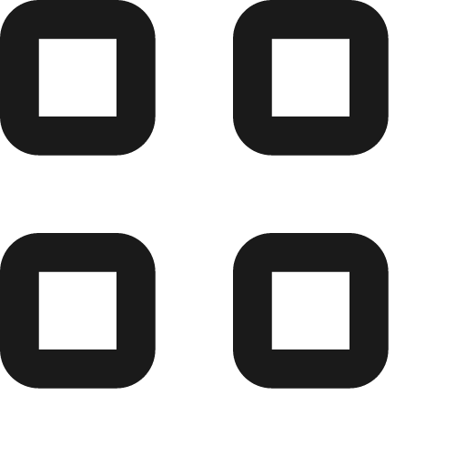 Grid icon, solid style, from Jam Icons