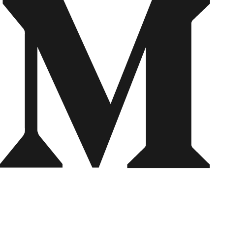 Medium icon, solid style, from Jam Icons