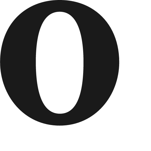 Opera icon, solid style, from Jam Icons