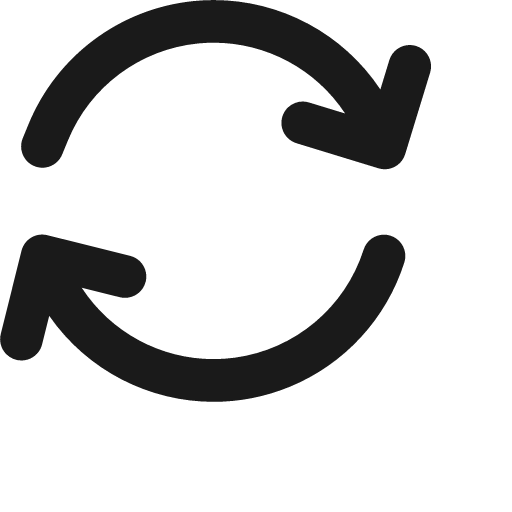 Refresh icon, solid style, from Jam Icons
